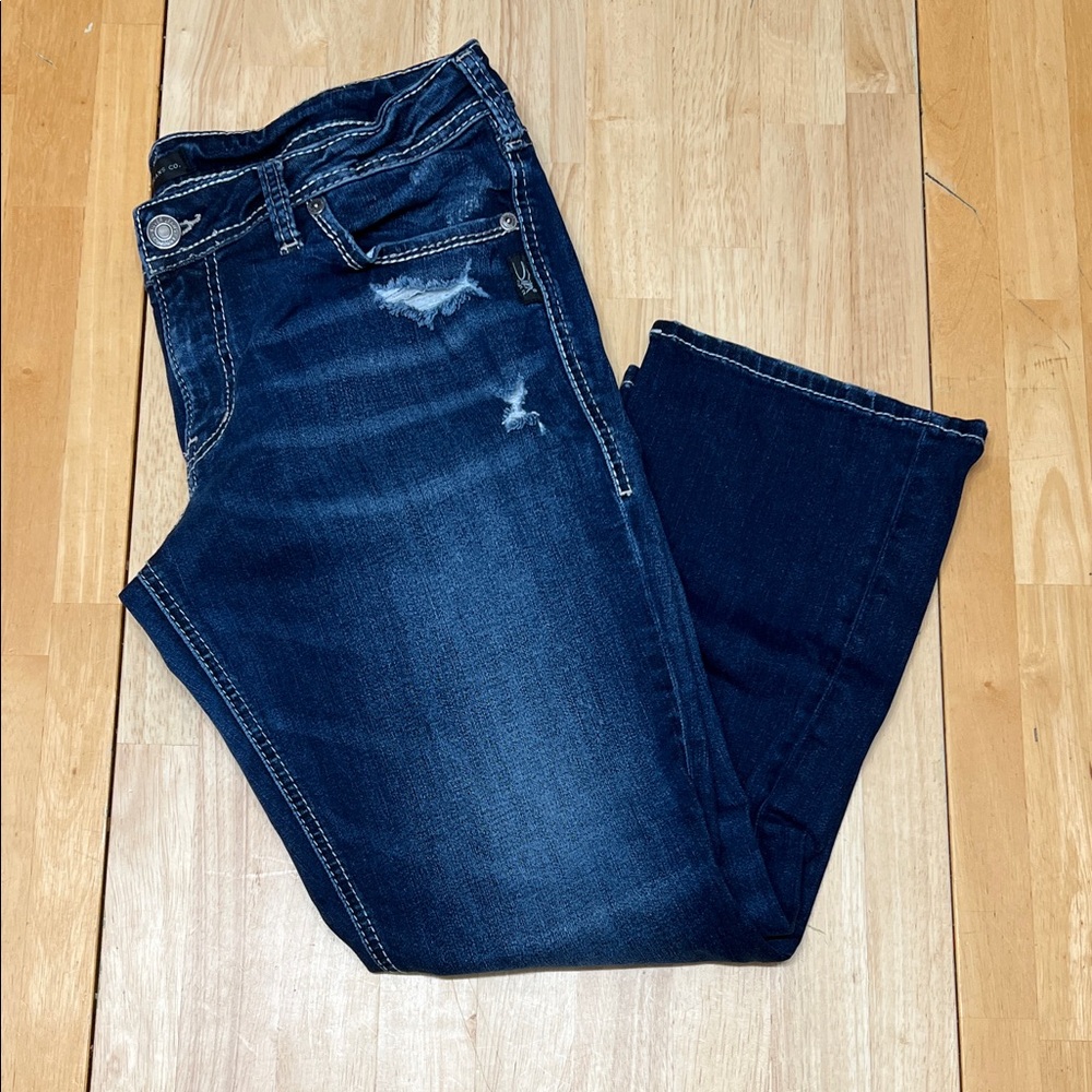 Women’s Silver Suki Capris